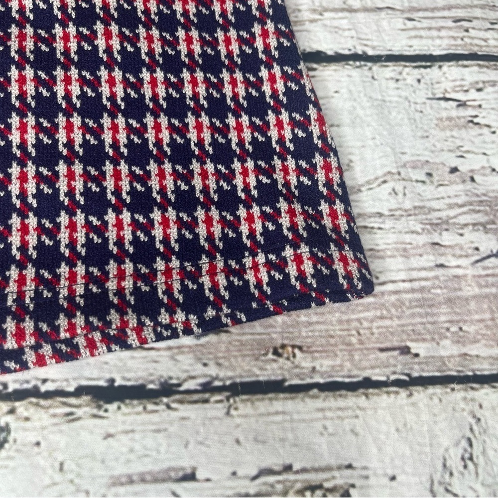 Modcloth Houndstooth Mini Skirt Size M - Picture 8 of 10